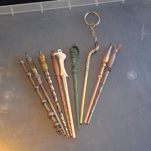 Set of Decorative Mini Wands Harry Potter Wand Set Of 9 Total Wands